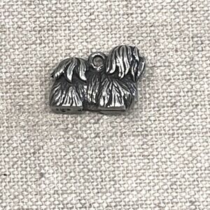 James Avery Sterling Silver Shih Tzu Lhasa Apso Dog Charm Pendant Retired